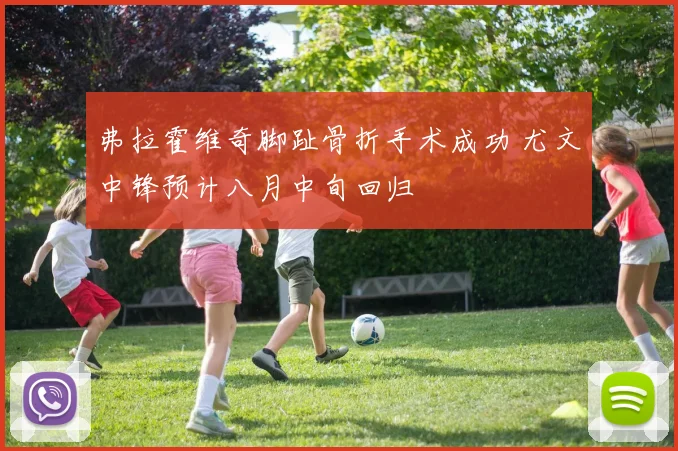 弗拉霍维奇脚趾骨折手术成功 尤文中锋预计八月中旬回归